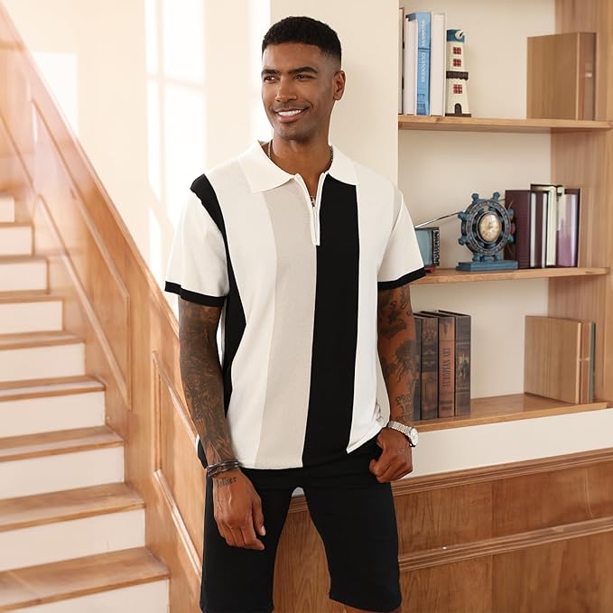COOFANDY Men's Linen Shirts Short Sleeve Casual Shirts Button Down Shirt for Men Beach Summer Wedding Shirt