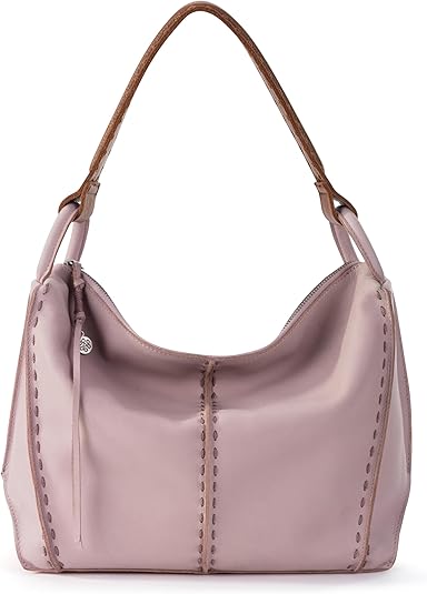 The Sak Los Feliz Hobo Purse - Premium Large Leather Women's Handbag for Everyday & Travel - Durable Purse With Zipper Pocket