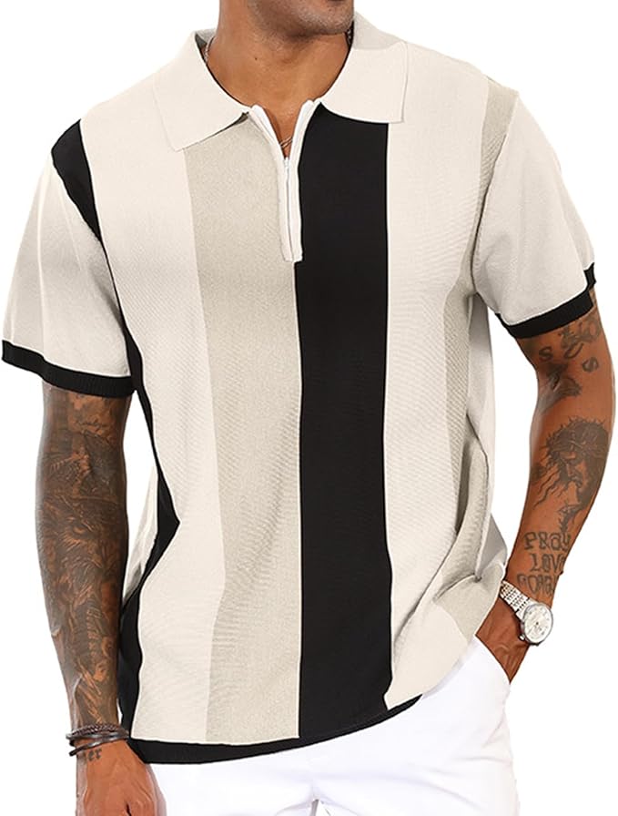 COOFANDY Men's Linen Shirts Short Sleeve Casual Shirts Button Down Shirt for Men Beach Summer Wedding Shirt